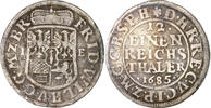Brandenburg-Preußen 1/12 Taler Friedrich Wilhelm der große Kurfürst (1640-1688) -