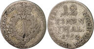 Hildesheim, Bistum 1/12 Taler 1762 Sedisvakanz 1761-1763 s