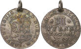 Anhalt-Zerbst 4 Pfennig Friedrich August 1747-1793 -