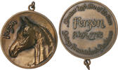 Tierdarstellungen Bronzemedaille Pferdezucht -