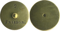 Waagen und Gewichte von 2 Friedrich d´or Passiergewicht -