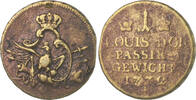 Passiergewicht 1772 Brandenburg in den Marken - Preussen Friedrich II. der Große 1740-1786 f.ss