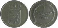 Baden 1 Kreuzer Carl Friedrich als Großherzog 1806-1811