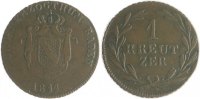 Baden 1 Kreuzer Carl Ludwig Friedrich 1811-1818