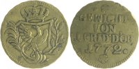 Brandenburg in den Marken - Preussen Passiergewicht von 1 Friedrichs d´or Friedrich II. der Große 1740-1786