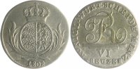 Württemberg 6 Kreuzer Friedrich I. 1806-1816