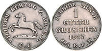 Braunschweig und Lüneburg - Braunschweig,Herzogtum Probe in Silber Wilhelm 1831-1884