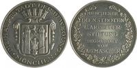 Bayern-München Silbermedaille Dienstbotenmedaille - München, die Hauptstadt der Bewegung