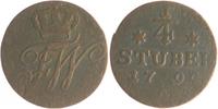 Brandenburg in den Marken - Preussen 1/4 Stüber Friedrich Wilhelm III. 1797-1840