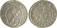 Pfalz - Kurlinie Sulzbach 2 Kreuzer Karl Theodor 1743-1799
