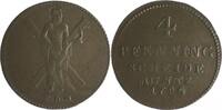 Braunschweig und Lüneburg - Hannover 4 Pfennig Georg III. 1760-1820