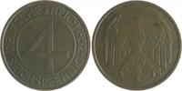 Weimarer Republik 4 Reichspfennig