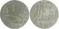 Braunschweig und Lüneburg - Braunschweig,Herzogtum 1/24 Taler Carl II. unter Vormundschaft Georg IV. 1820-1823