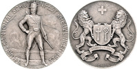 Schweiz - Schützenmedaille Silbermedaille a.d. Thurg. Kantonalschützenfest Kreuzlingen