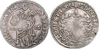 Halberstadt - Domkapitel Reichstaler Christian Wilh. Markgraf v. Brandenburg 1625-1627
