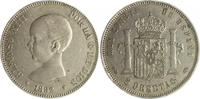Spanien 5 Pesetas Alfonso XIII. 1886-1931