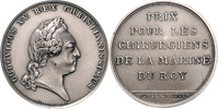 Frankreich Silbermedaille Louis XV. 1715-1774