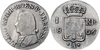 Brandenburg in den Marken - Preussen 1 Kreuzer Friedrich Wilhelm III. 1797-1840