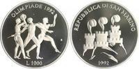 San Marino 1000 Lire Olympische Spiele 1992 in Barcelona - Antike Sportler