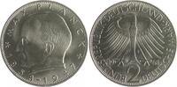 Bundesrepublik Deutschland - BRD 2 Deutsche Mark (DM) Max Planck -