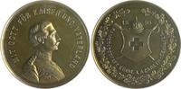 Allgemein Medaille, versilbert 1895 "Mit Gott für Kaiser und Vaterland" st, winz.Fl.