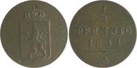 Reuss-Schleiz 1/2 Pfennig Heinrich LXII. 1818-1854