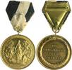Sachsen Bronzemedaille, vergoldet Prägungen nach 1918