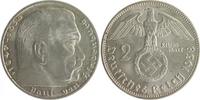 Drittes Reich 2 Reichsmark Paul von Hindenburg