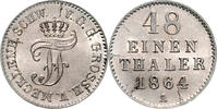 Mecklenburg - Schwerin 1/48 Taler Friedrich Franz II. 1842-1883