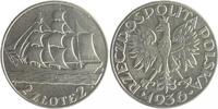 Polen 2 Zloty Republik seit 1918-1939
