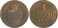 Sachsen-Altenburg 1 Pfennig Ernst 1853-1908