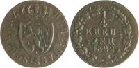 Nassau 1/4 Kreuzer Wilhelm 1816-1839