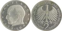 Bundesrepublik Deutschland - BRD 2 Deutsche Mark (DM) Max Planck