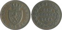 Nassau 1 Kreuzer Wilhelm 1816-1839