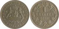 Nassau 1 Kreuzer Adolph 1839-1866