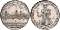Polen - Schlesien Silbermedaille (Chronogramm) August II. der Starke 1697-1733