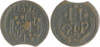 Bentheim-Tecklenburg-Rheda 2 Pfennig Johann Adolf 1675-1704 -