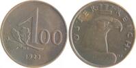 100 Kronen 1923 RDR - Österreich Erste Republik 1918-1933 ss+
