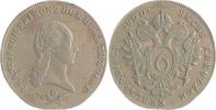 RDR - Österreich 6 Kreuzer 1800 C Franz II./I. 1792-1835 ss