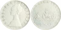 Italien 500 Lire Segelschiff -