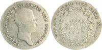 Brandenburg in den Marken - Preussen 1/6 Taler Friedrich Wilhelm III. 1797-1840 -