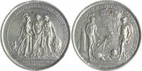 Allgemein Zinnmedaille 1801 a.d. Frieden von Lunéville ss, Kr., m.Kupferstift