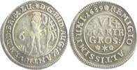 Braunschweig und Lüneburg - Wolfenbüttel 6 Mariengroschen 1689 Rudolph August und Anthon Ulrich 1685-1704 f.vz
