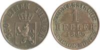 Hessen-Kassel Heller Wilhelm II.und Mitregent Friedrich Wilhelm 1831-1847 -