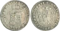 Hessen-Darmstadt 10 Kreuzer Ernst Ludwig 1678-1739 -