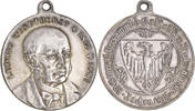 Kirchenpolitische Medaillen Versilberte Bronzemedaille -