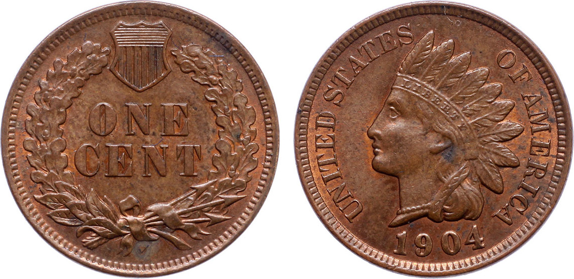 1 Cent Münze Usa Wertvoll