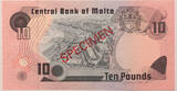 Malta 10 liri /1979/ UNC