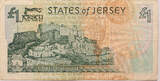 1 pound 2004 800th Anniversary of Jersey VF-