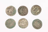 Germany-Pfalz Kurlinie 1 kreuzer 1721,1722,1723,1728,1740 Karl Philipp, 6pcs lot